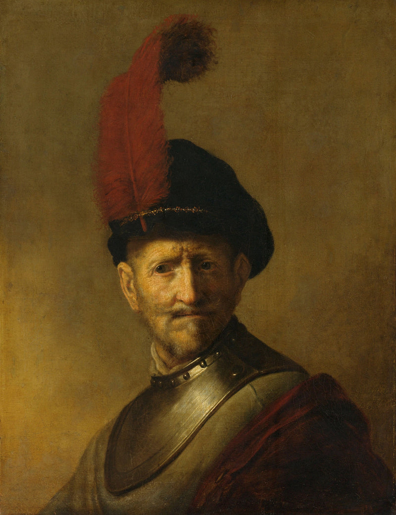 Retrato de un hombre, quizás el padre de Rembrandt, Harmen Gerritsz van Rijn - Rembrandt