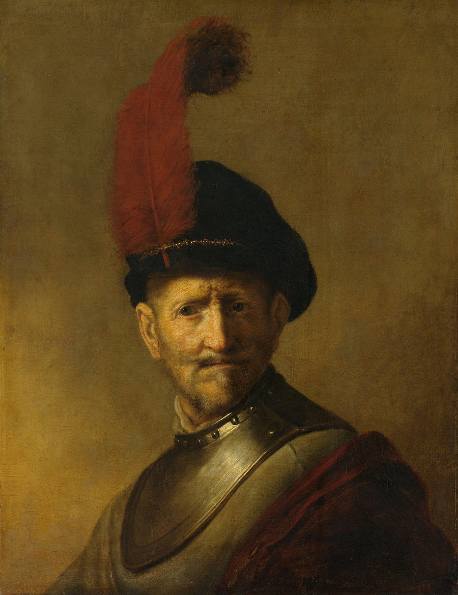 Retrato de un hombre, quizás el padre de Rembrandt, Harmen Gerritsz van Rijn - Rembrandt