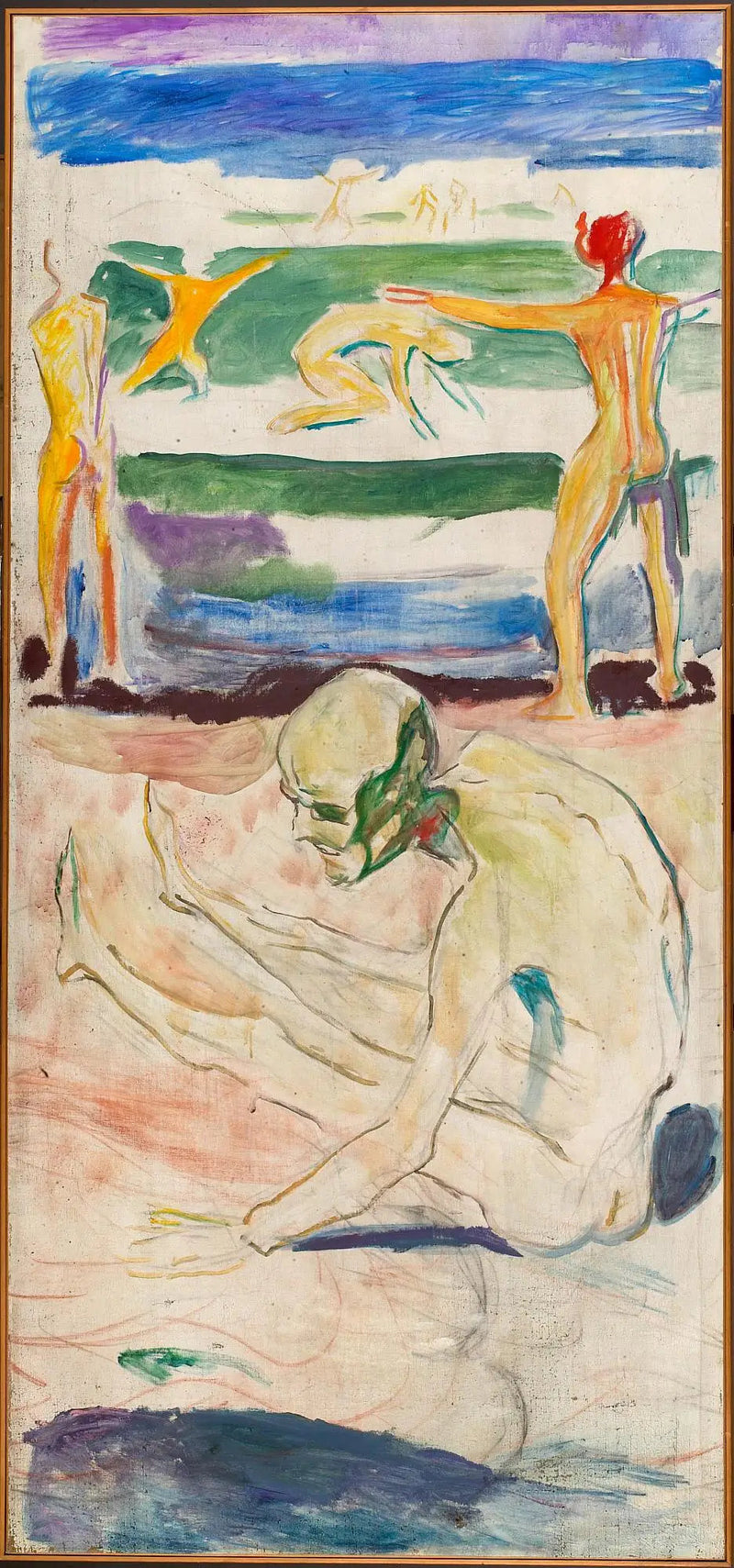 Viejo Hombre - Edvard Munch