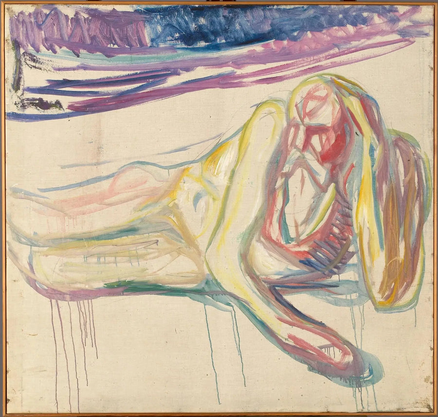 Viejo Hombre - Edvard Munch