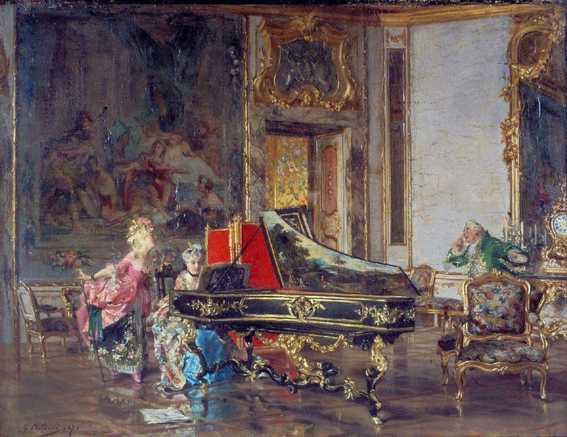 Vieja canción (I) - Giovanni Boldini