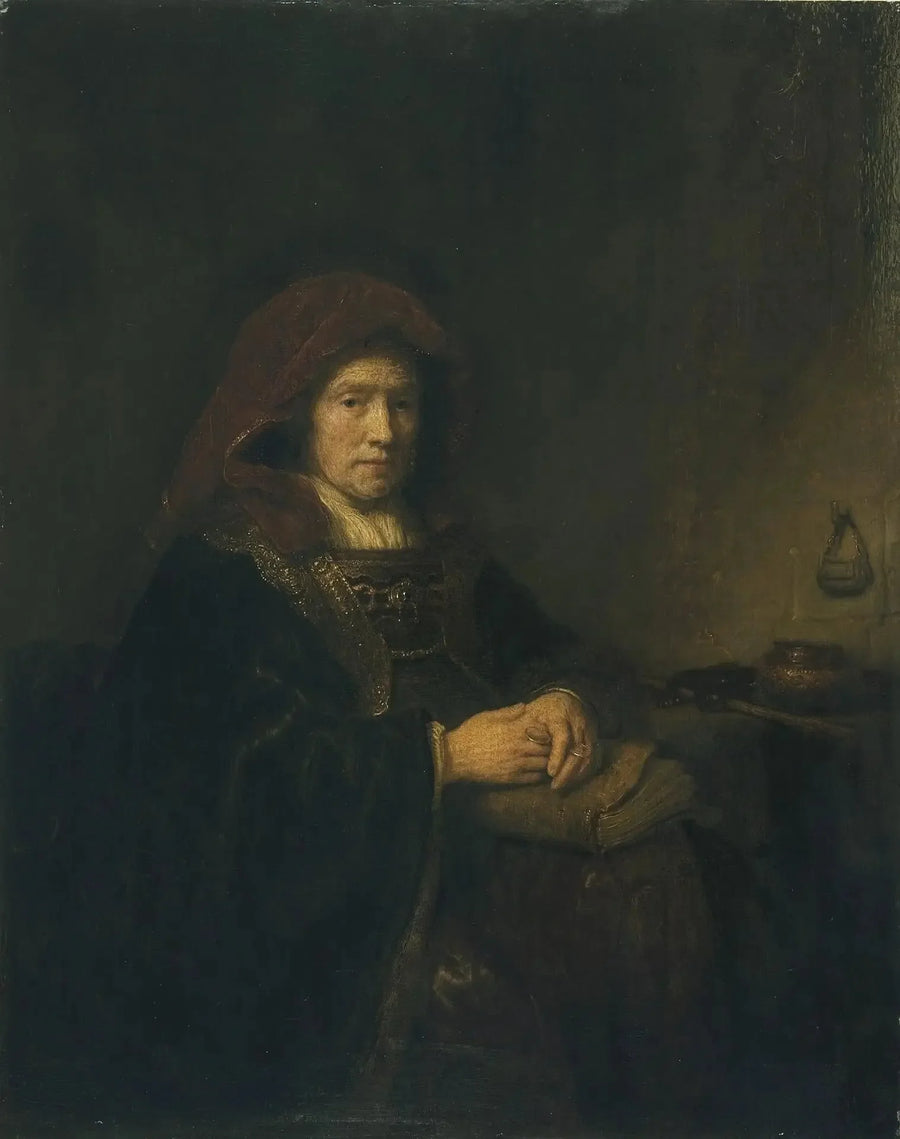 Vieja mujer con gafas - Rembrandt