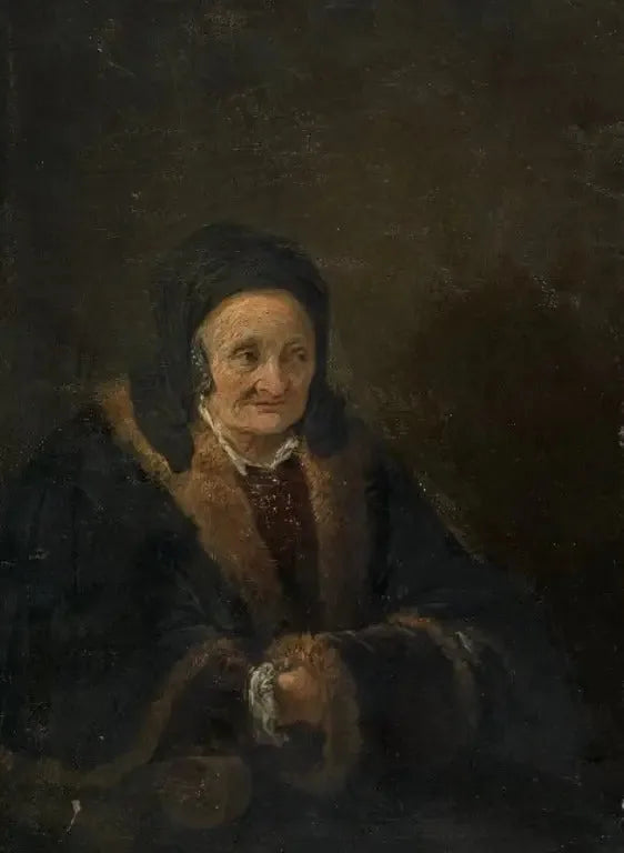 Anciana en una silla - David Teniers el Joven