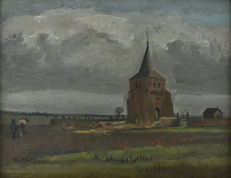 La vieja torre de Nuenen - Vincent van Gogh
