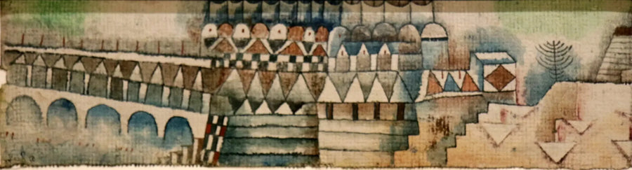 Vieja ciudad y puente - Paul Klee