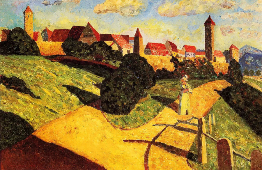 Vieja Ciudad II - Vassily Kandinsky