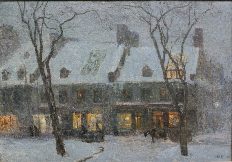 Casas antiguas en Montreal - Maurice Galbraith Cullen