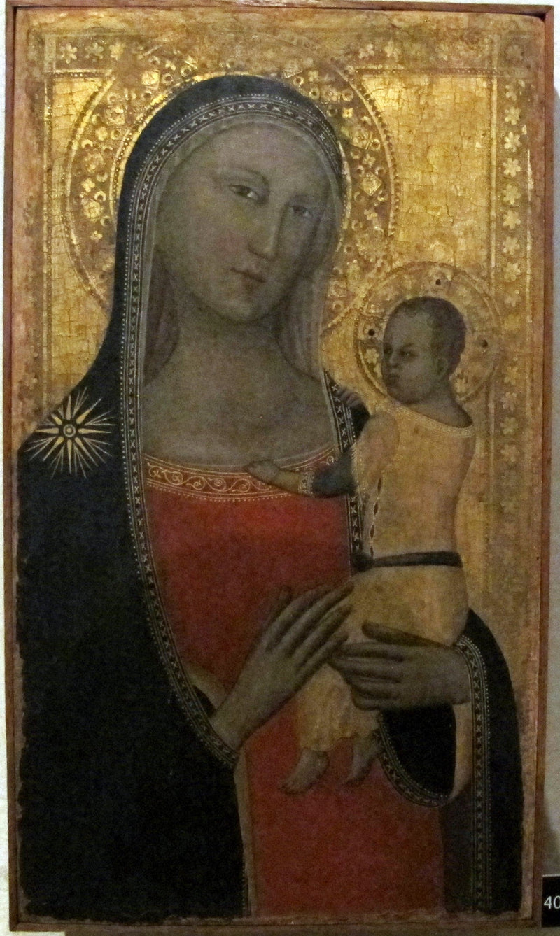 Virgen con el Niño - Allegretto Nuzi
