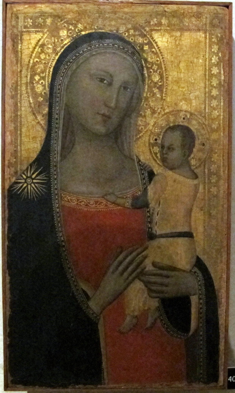 Virgen con el Niño - Allegretto Nuzi