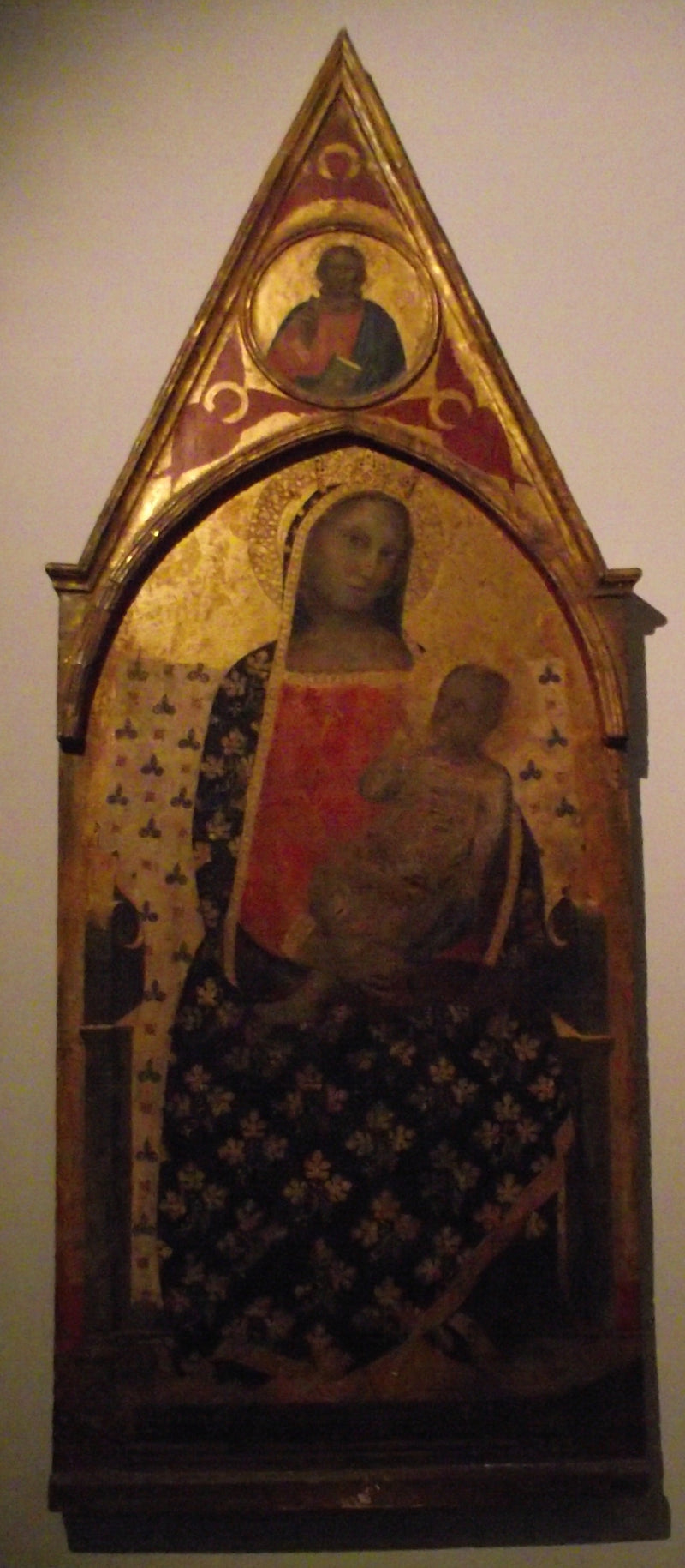 Virgen con el Niño - Allegretto Nuzi
