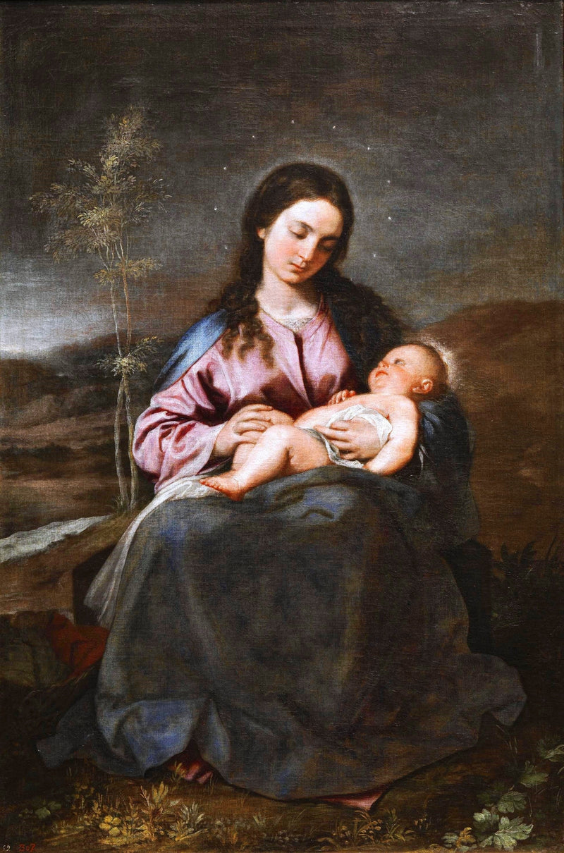 Virgen con el niño - Alonso Cano