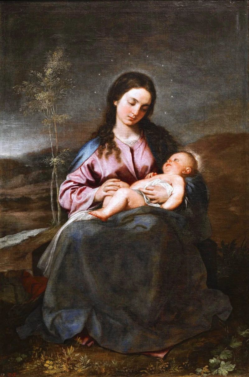 Virgen con el niño - Alonso Cano