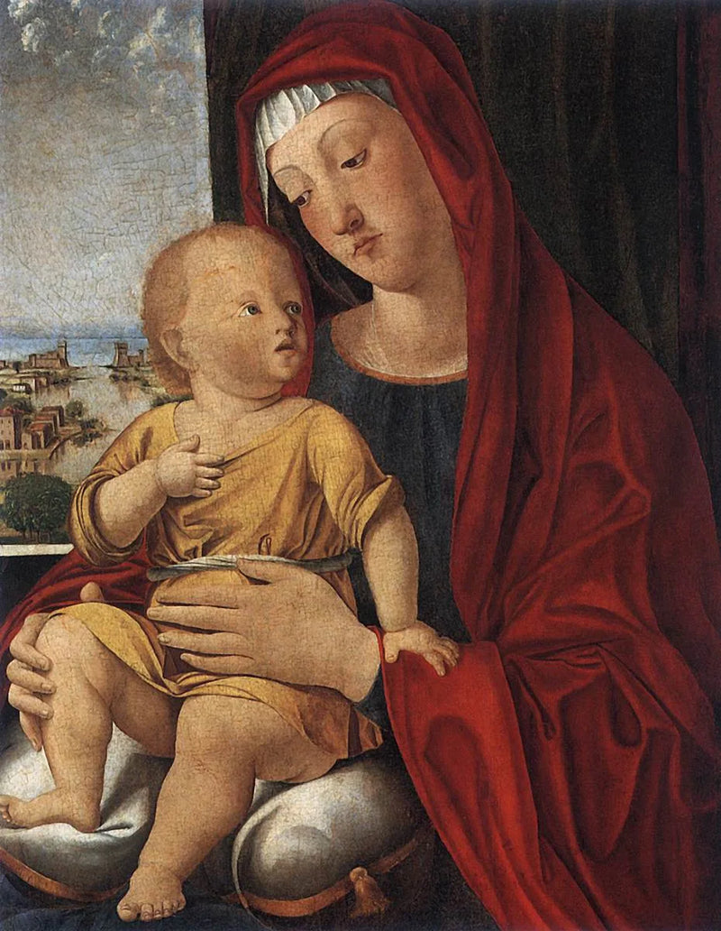Virgen con el Niño - Alvise Vivarini