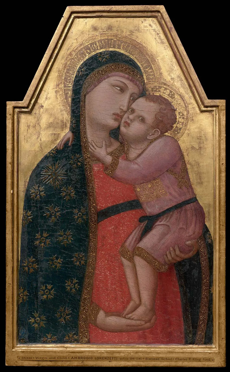 Virgen con el Niño - Ambrogio Lorenzetti