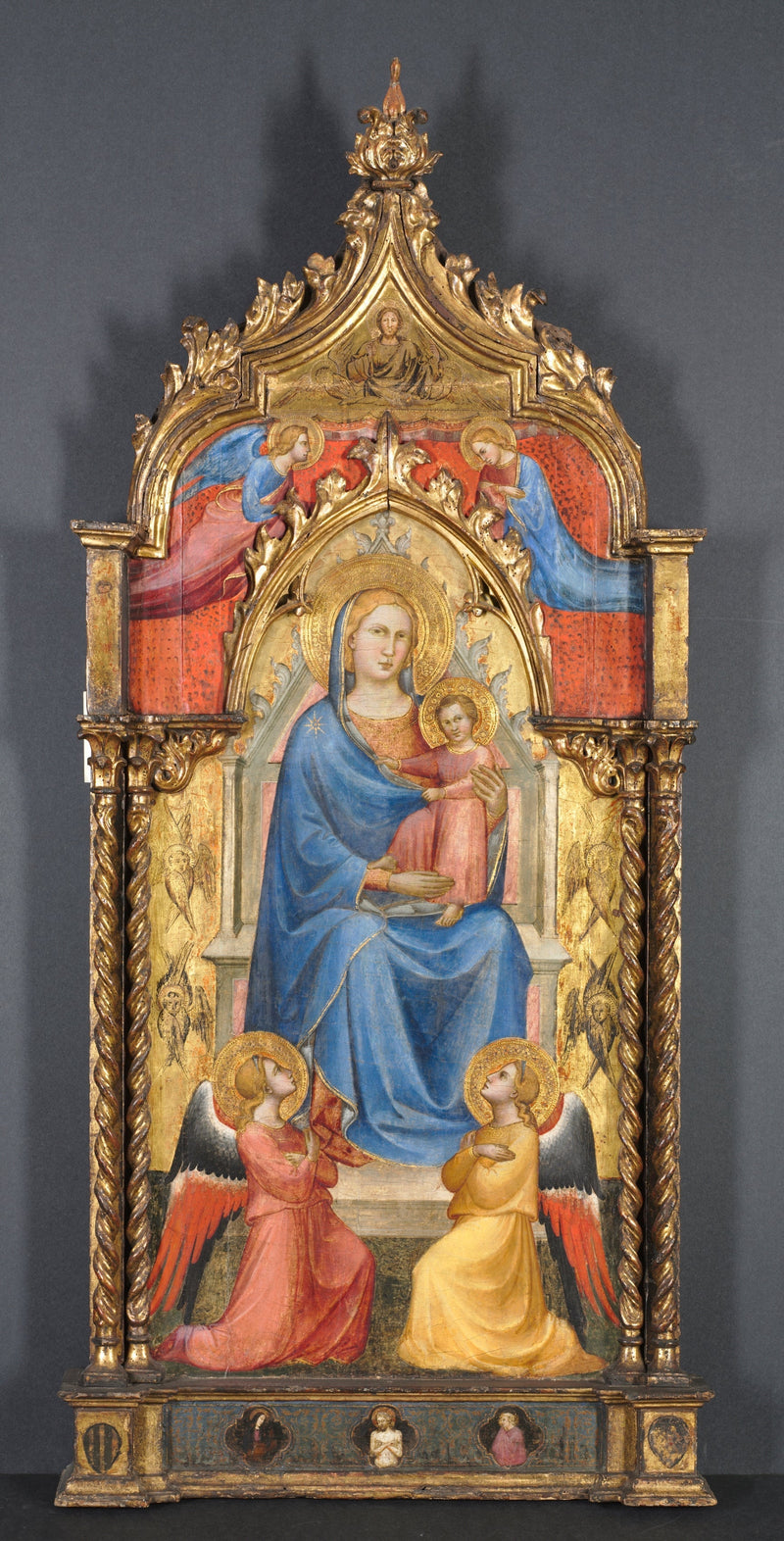 Virgen con el Niño y ángeles - Spinello Aretino