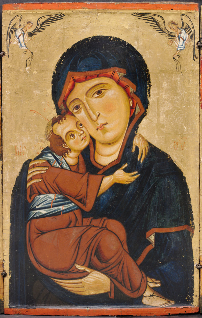 Virgen con el Niño y santos - Berlinghiero Berlinghieri
