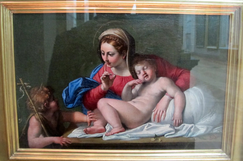 Virgen con el Niño y san Juan - Domenichino