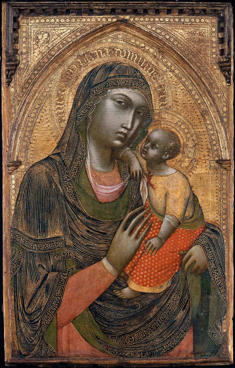 Virgen con el Niño - Barnaba da Modena