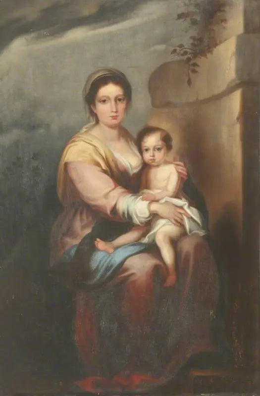 Virgen con el Niño - Bartolomé Esteban Murillo