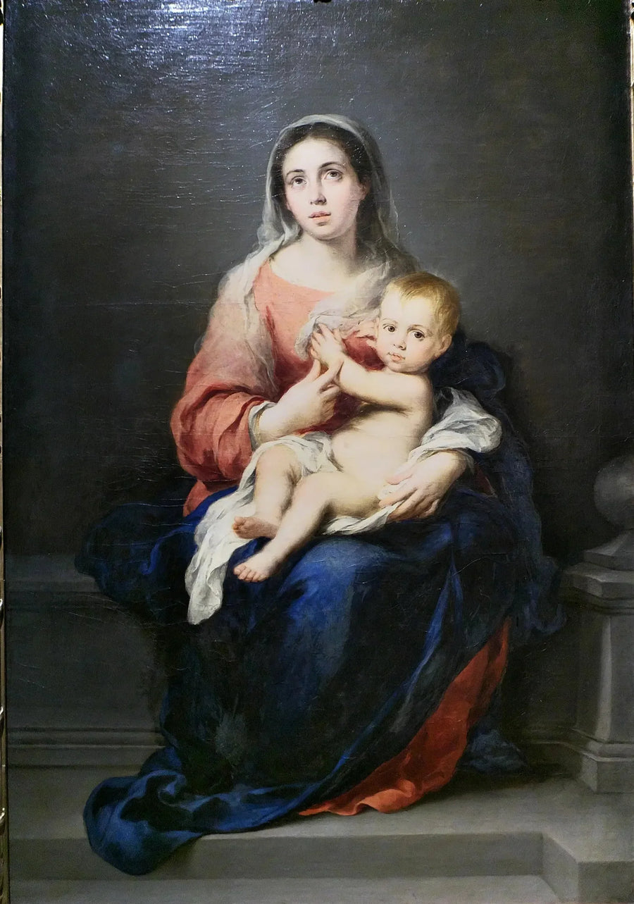 Virgen con el Niño - Bartolomé Esteban Murillo