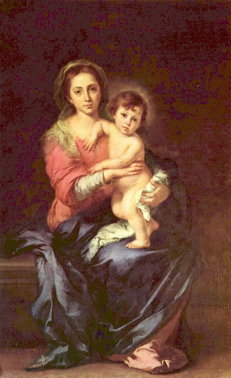 Virgen con el Niño - Bartolomé Esteban Murillo