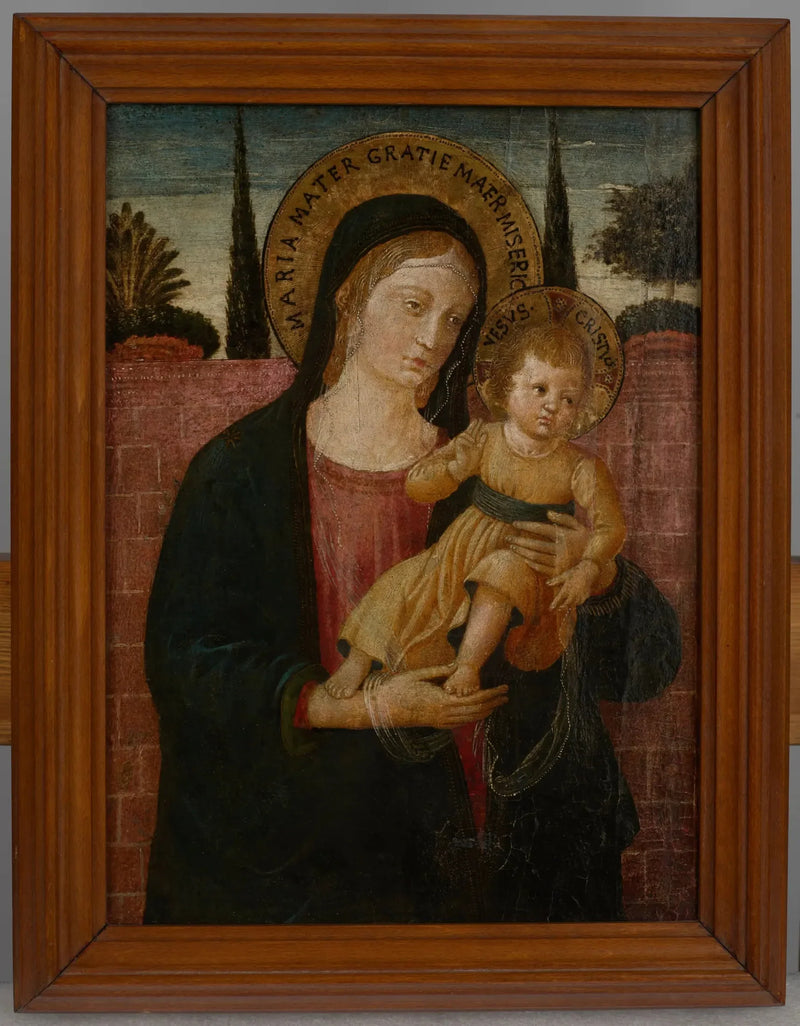 Virgen con el Niño - Benozzo Gozzoli