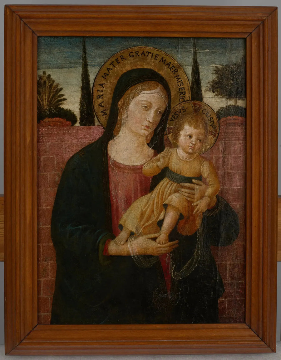 Virgen con el Niño - Benozzo Gozzoli