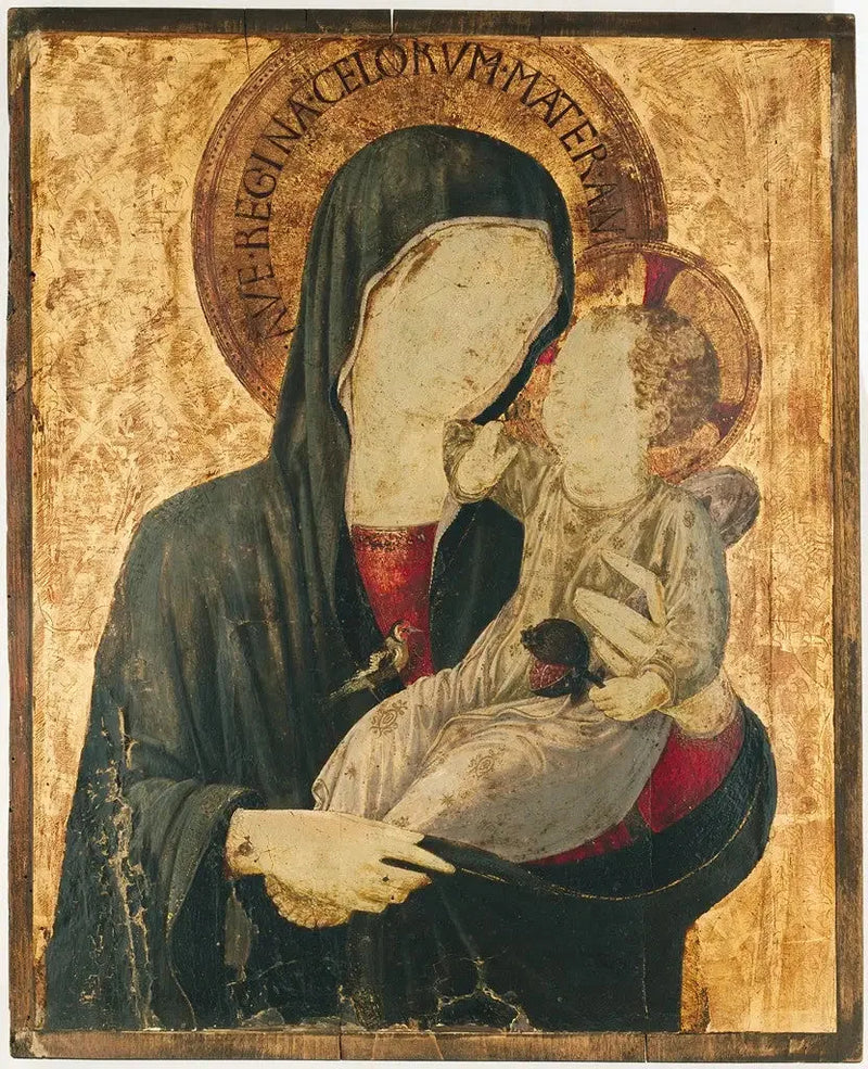 Virgen con el Niño - Benozzo Gozzoli