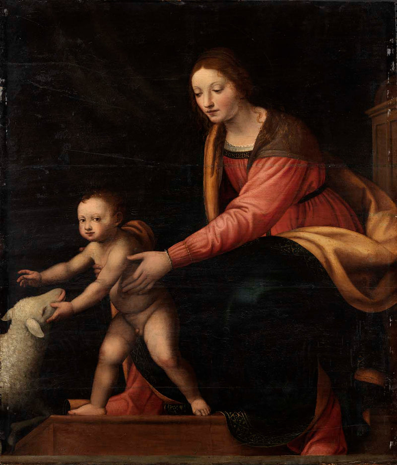 Virgen con el Niño - Bernardino Luini