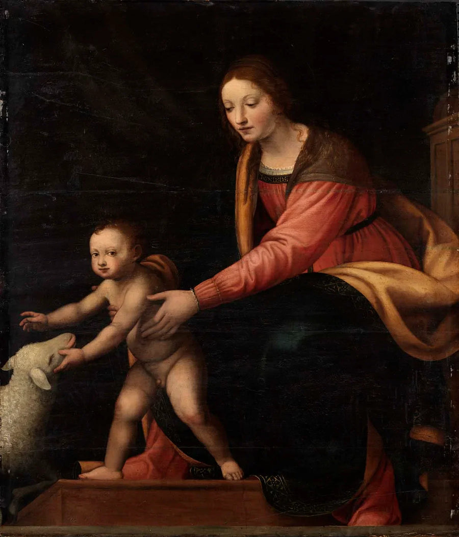 Virgen con el Niño - Bernardino Luini