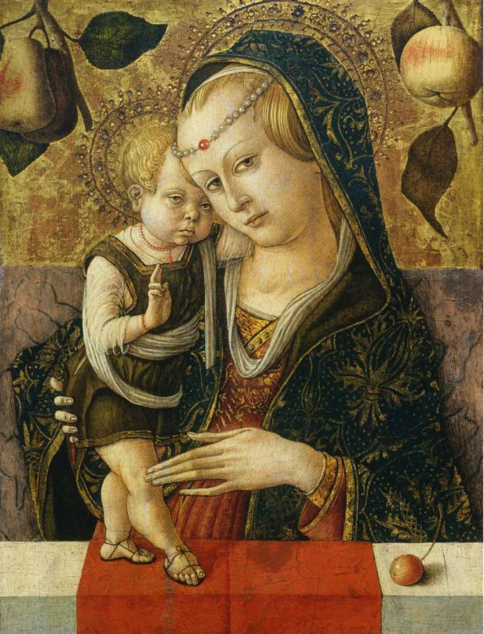 Virgen con el Niño - Carlo Crivelli
