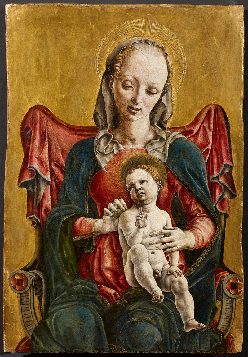 Virgen con el Niño - Cosmè Tura