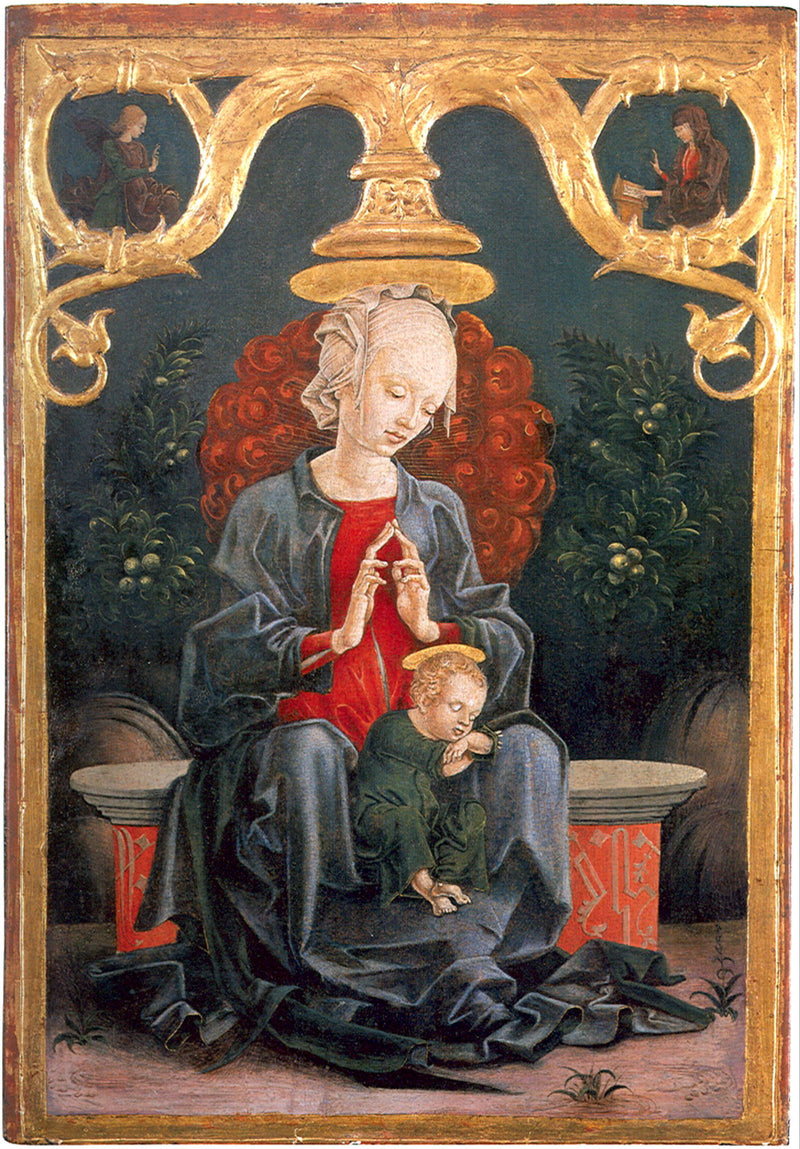 Virgen con el Niño - Cosmè Tura