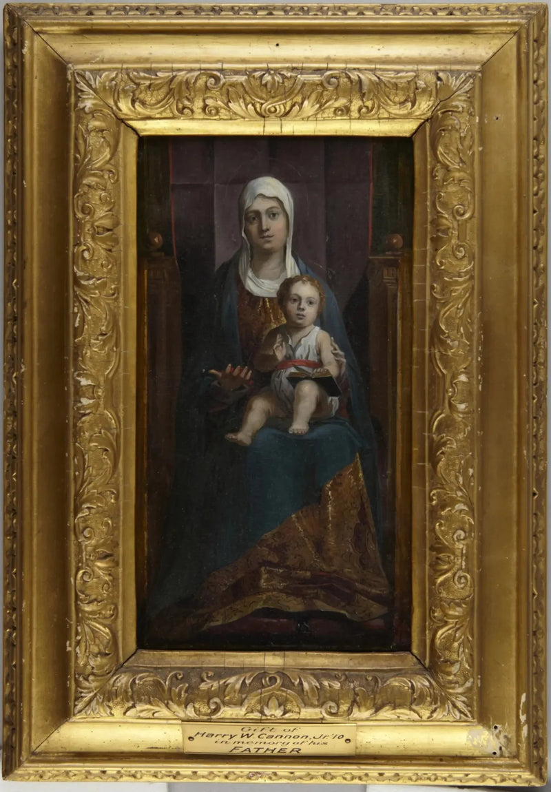 Virgen con el Niño - David Teniers el Joven