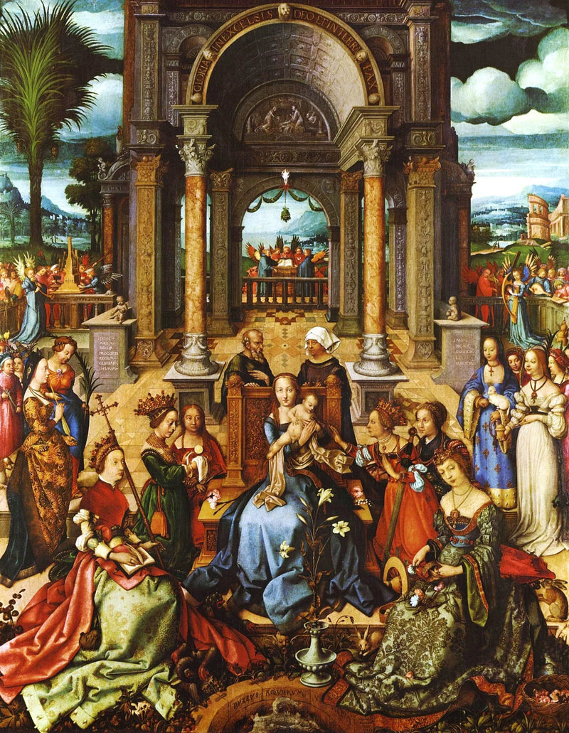 Virgen con el Niño de Hans Holbein el Viejo, Museo Nacional de Arte Antiguo - Hans Holbein el Viejo