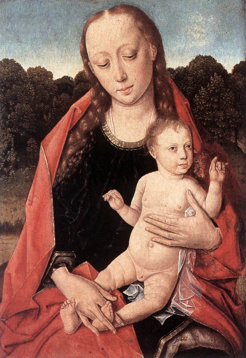 Virgen con el Niño - Dirk Bouts