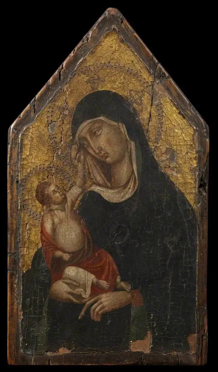 Virgen con el Niño - Duccio di Buoninsegna
