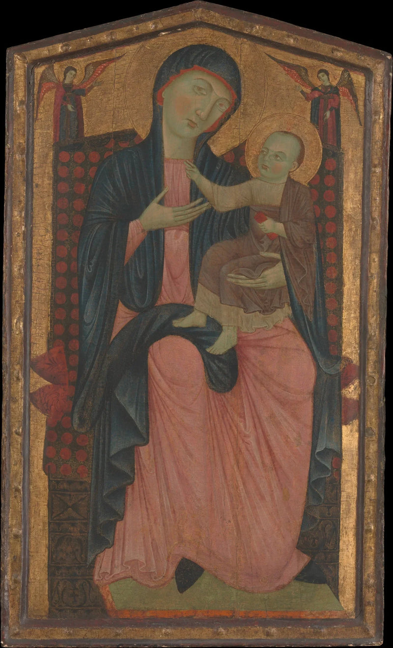 Virgen con el Niño en majestad - Maestro de la Magdalena