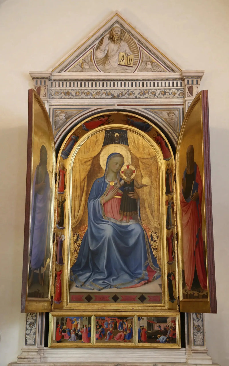 Virgen con el Niño - Fra Angelico