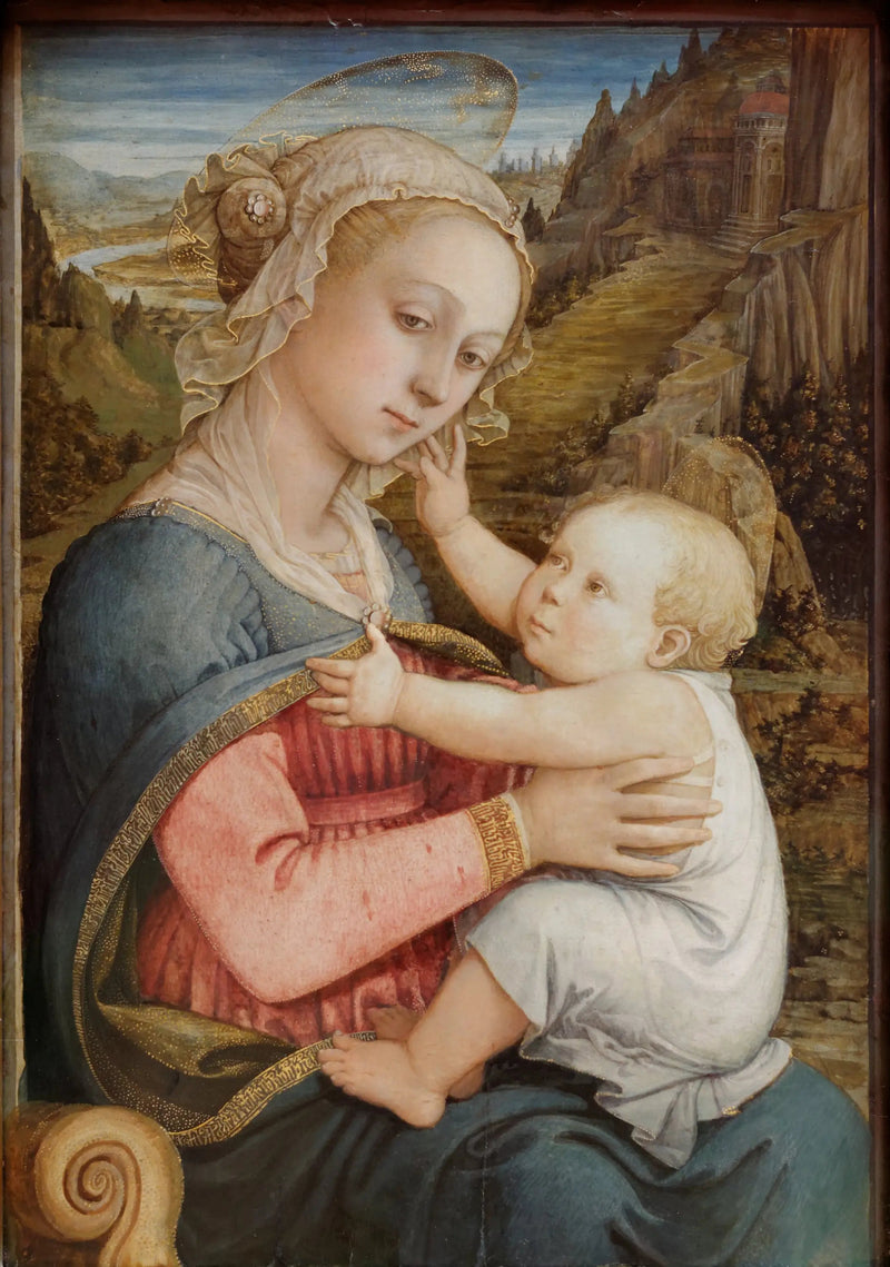 Virgen con el Niño - Fra Filippo Lippi