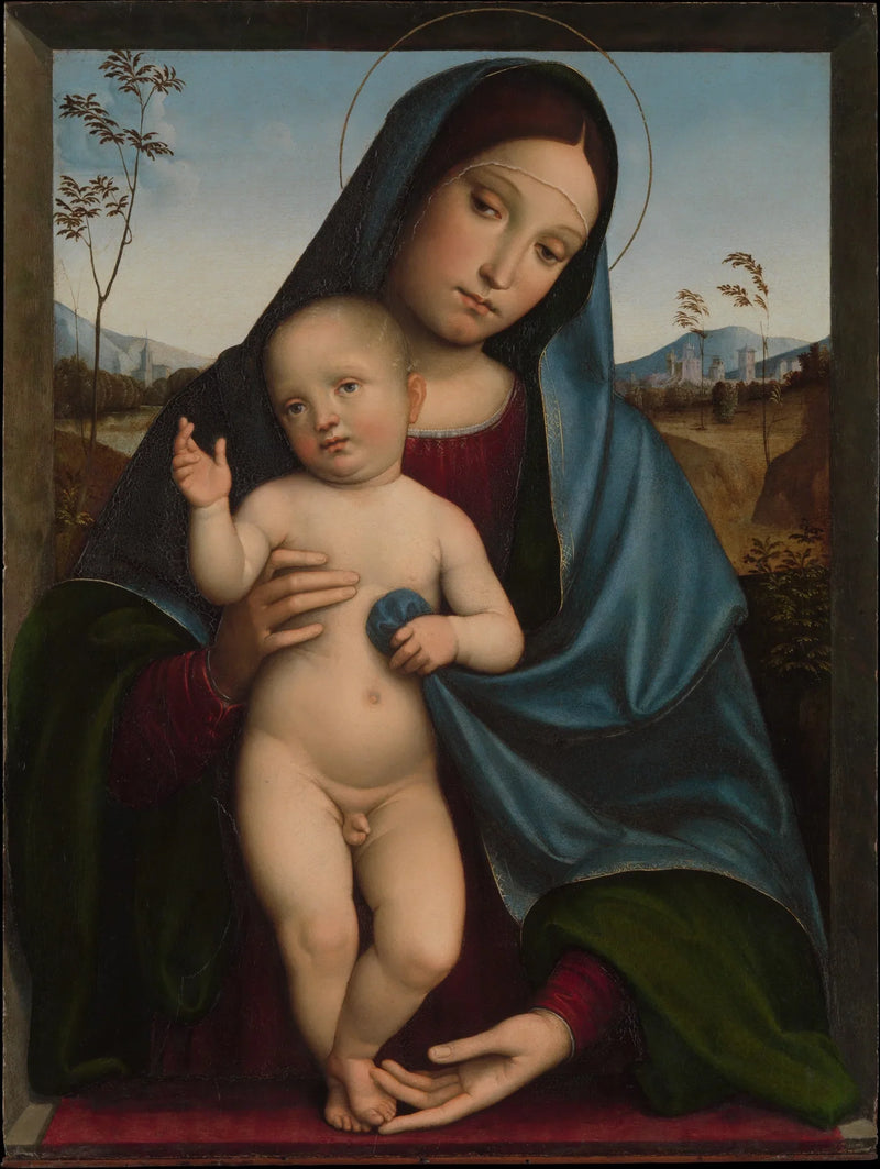 Virgen con el Niño - Francesco Francia