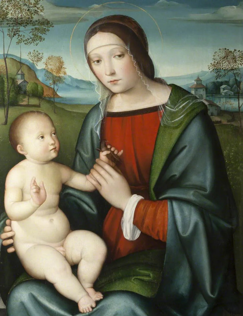Virgen con el Niño - Francesco Francia