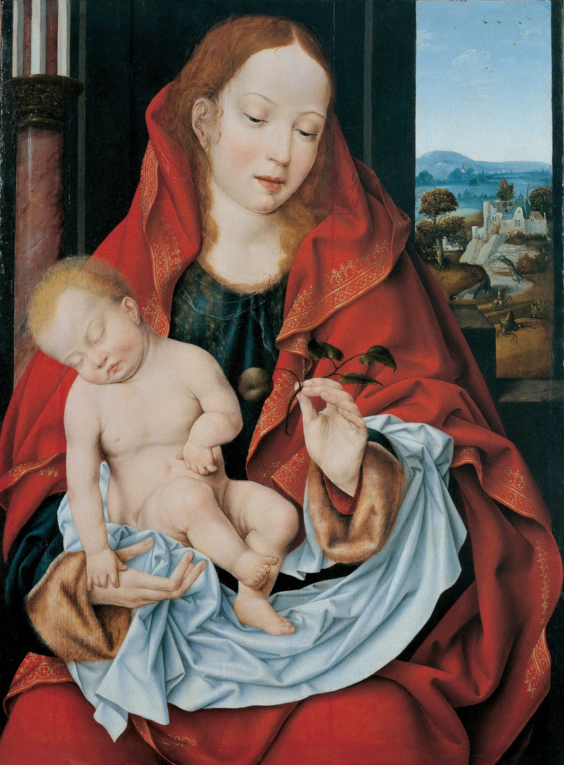Virgen con el Niño (Génova) - Joos van Cleve