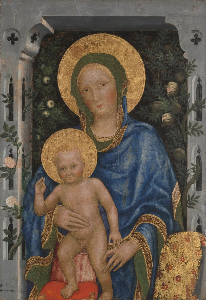 Virgen con el Niño - Gentile da Fabriano
