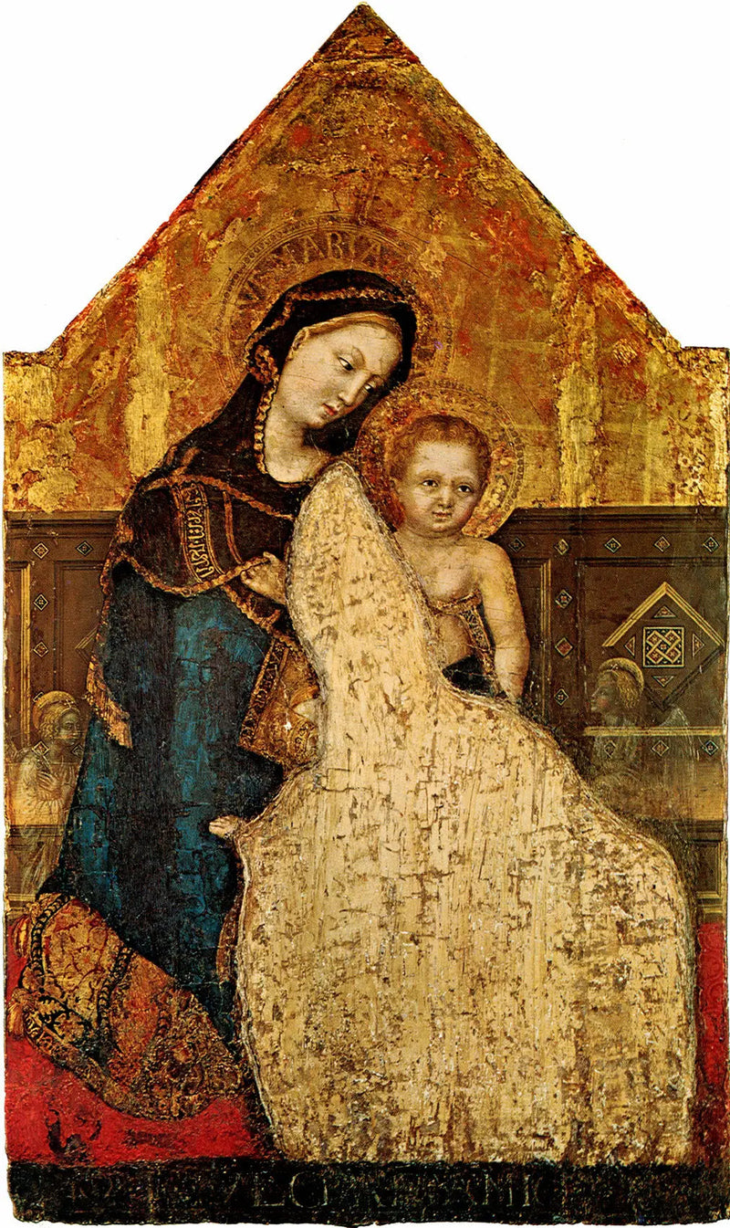 Virgen con el Niño - Gentile da Fabriano