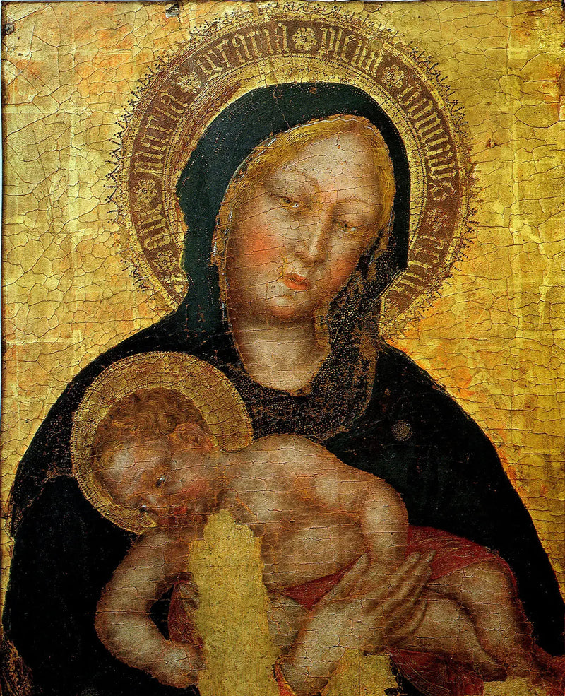 Virgen con el Niño - Gentile da Fabriano