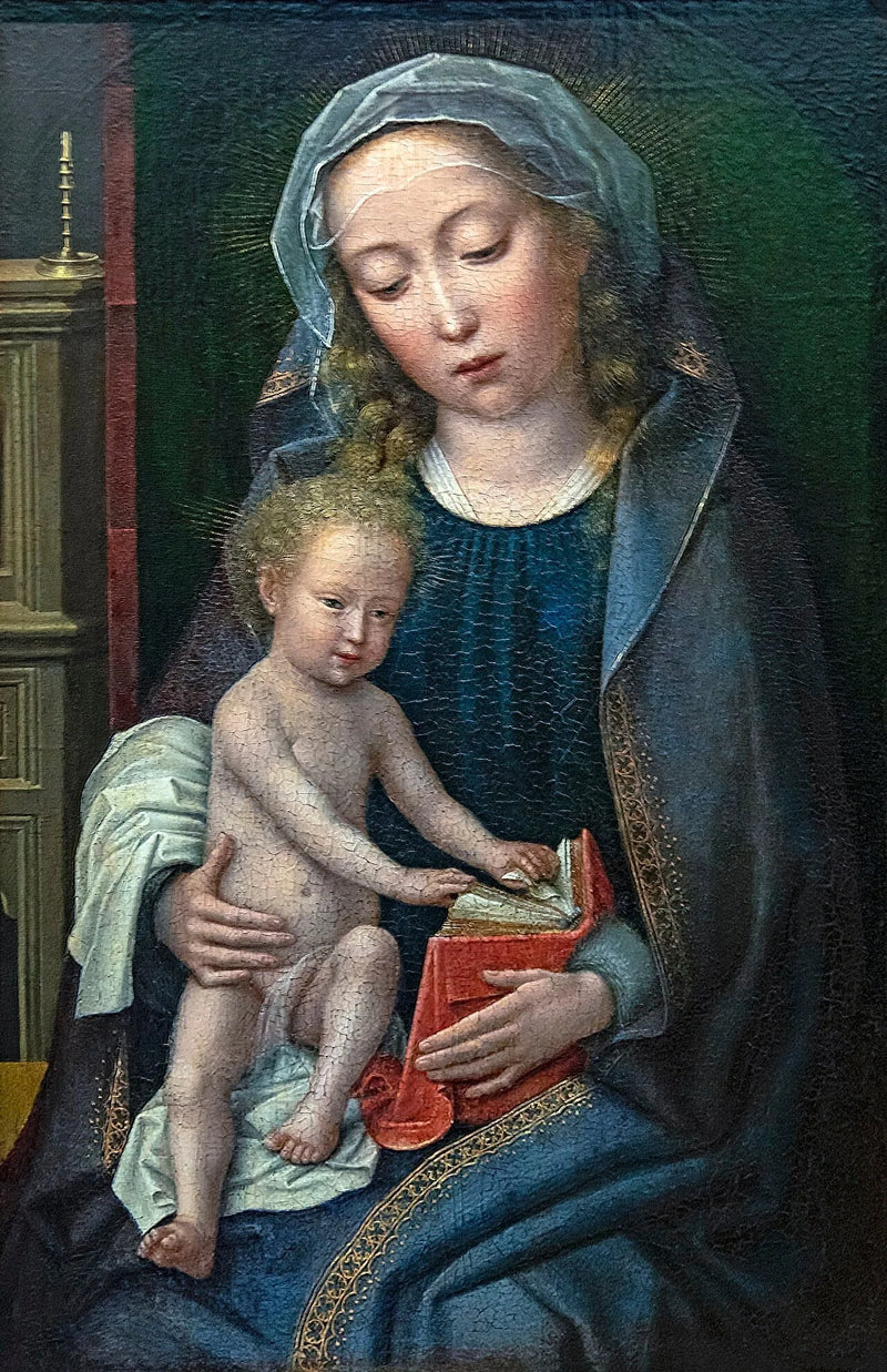 Virgen con el Niño - Gérard David