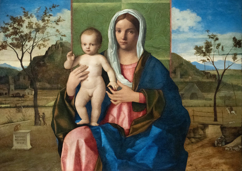 Virgen con el Niño - Giovanni Bellini