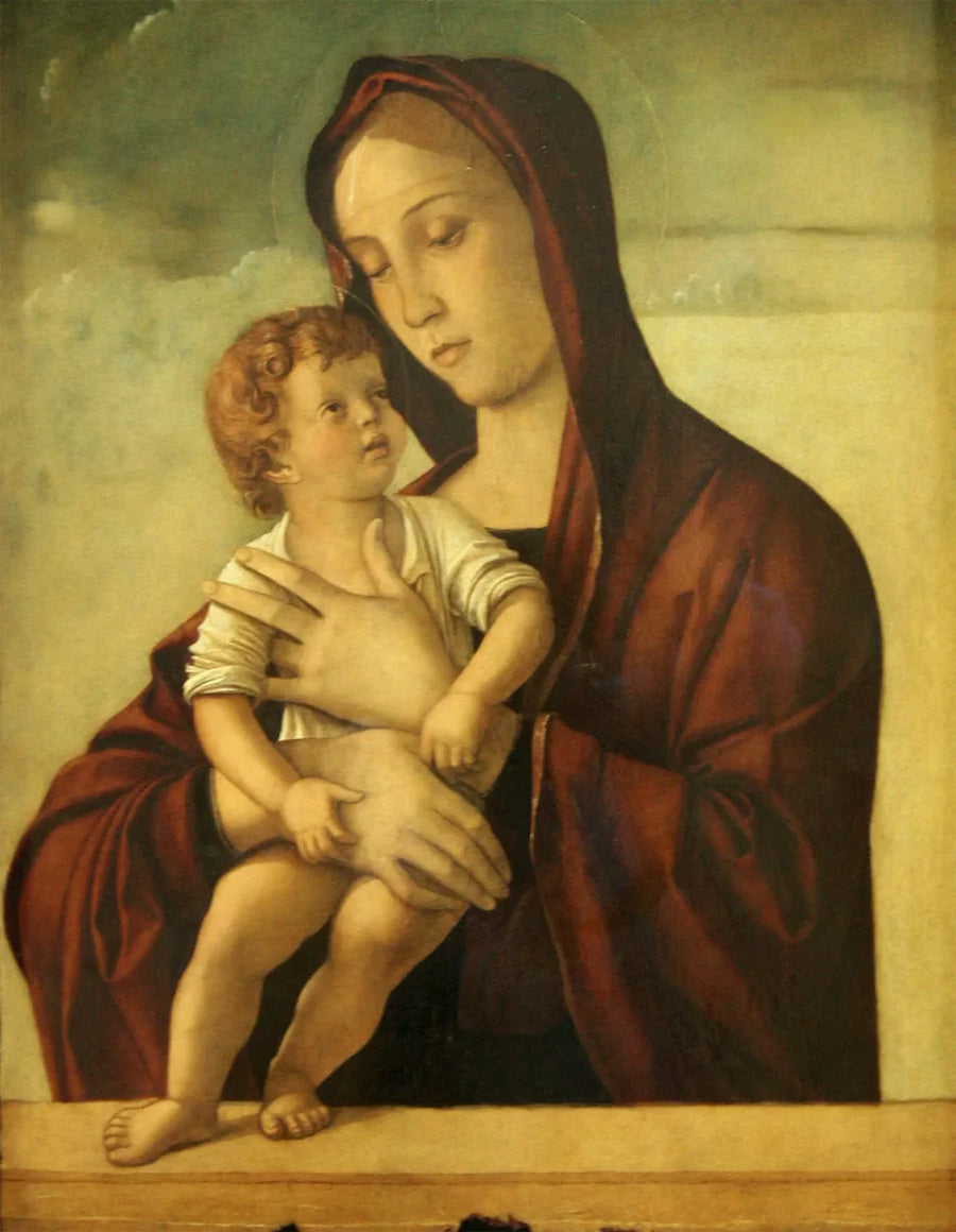 Virgen con el Niño - Giovanni Bellini