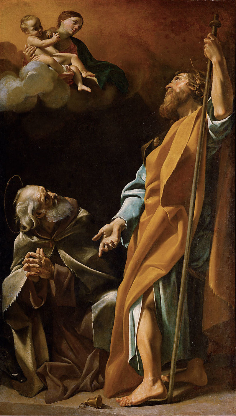 Virgen con el Niño - Giovanni Lanfranco